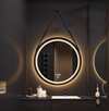 AVIOR Contemporary Metal Bathroom Mirror