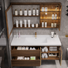 LUNARO Contemporary Wooden Bathroom Vanity