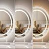 LUXIA Modern Glass Tabletop Mirror