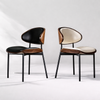 EMIRO Modern Leather Dining Chair