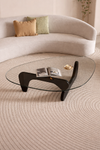 AVIRO Contemporary Marble Coffee Table