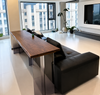 AERIUM Contemporary Wooden Bar Table