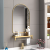 ARVENA Contemporary Metal Bathroom Mirror