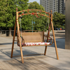 VELORA Contemporary Metal Outdoor Swing Chair