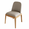 VALORA Scandinavian Leather Dining Chair
