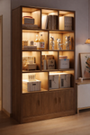 TORVEX Contemporary Wooden Bookcase