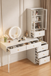 RIVON Contemporary Wooden Storage Cabinet