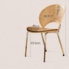 MAVERO Eclectic Wooden Dining Chair