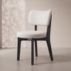 ELMIO Scandinavian Fabric Dining Chair