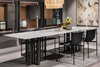 NORIVO Modern Sintered Stone Dining Table