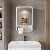 YOUDU Compact Wall-Mounted Bathroom Mirror Cabinet