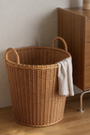 RAVILO (Japandi) (Rattan) (Laundry Basket)