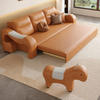 TELORA Contemporary Fabric Sofa Bed