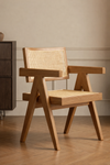 CHANRO Wabi Sabi Rattan Dining Chair