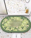 VAREL Contemporary Stone Bath Mat