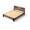 VARENO Contemporary Fabric Bed Frame