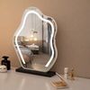 CLOVIA Modern Glass Tabletop Mirror