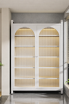 VELORA Contemporary Metal Storage Cabinet