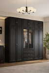 ELVAR Contemporary Wooden Wardrobe