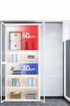 LORVEX Minimalistic Wooden Storage Cabinet
