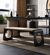 VELTOR Modern Leather Bench