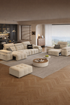 LORVAN Contemporary Fabric Sofa Bed