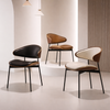 EMIRO Modern Leather Dining Chair