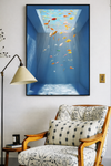 AURELO Contemporary Fabric Wall Art