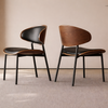 EMIRO Modern Leather Dining Chair