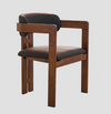 EKHOLM Japandi Dining Chair With Armrests