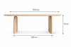 ARBORA Wabi Sabi Solid Wood Dining Table