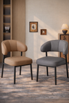 LUNARO Modern Leather Dining Chair