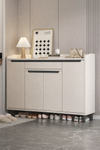 LUMORA Contemporary Wooden Shoe Cabinet