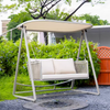 ORIAN Metal Outdoor Swing Chair