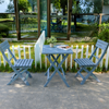 FOLVA Contemporary Wooden Folding Dining Set