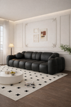 PULVIA Modern Leather Sofa