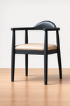 HIROVA Scandinavian Leather Dining Chair