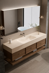 NOREVA Contemporary Wooden Bathroom Vanity