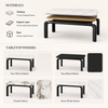 LUMERA Modern Flatboard Dining Table