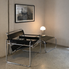 VASILO Scandinavian Leather Armchair
