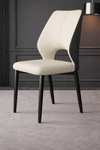 LUNARO Modern Leather Dining Chair