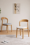 ARVANO Wabi Sabi Leather Dining Chair