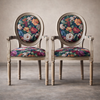 LOREVA Eclectic Wooden Dining Chair