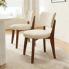 ELVANO Scandinavian Leather Dining Chair