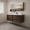 VONARA Eclectic Wooden Bathroom Vanity