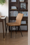 NIVARO Modern Leather Dining Chair