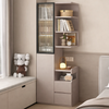 KAVIRO Contemporary Wooden Nightstand