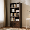 VARINO Modern Wooden Bookcase