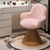 SERIVO Modern Boucle Vanity Chair