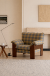 KAVEN Minimalistic Fabric Armchair